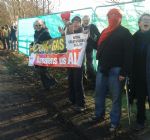 Salford Eco Camp Protest Against IGas Fracking